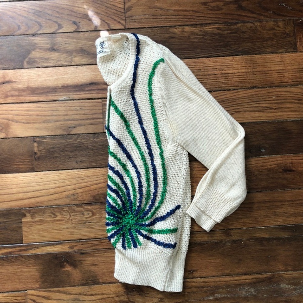 Anthropologie Field & Flower Knit Cardi